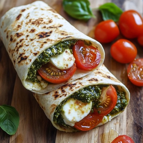 Wrap La Mozzarella Tomate Et Pesto Recettes Pratiques Wrap La Mozzarella Tomate Et Pesto Recettes Pratiques